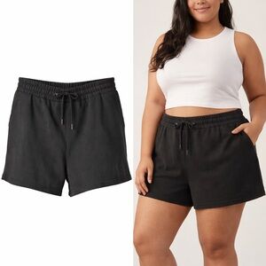 PINK Victoria’s Secret | Black Lounge Shorts | Drawstring | Pockets | XXL